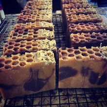 Load image into Gallery viewer, Oatmeal Milk and Honey Handmade Cold Processed Soap Bar