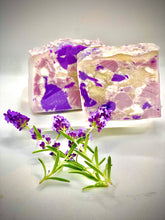 Load image into Gallery viewer, Lemon Lavender Handmade Cold Processed Soap Bar